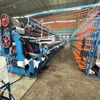 Machine à tricoter des filets de pêche à double nœud XINYU ZRD19-280 à entraînement par engrenages, haute stabilité, automatique, 380V 5.5KW, haute capacité, CE