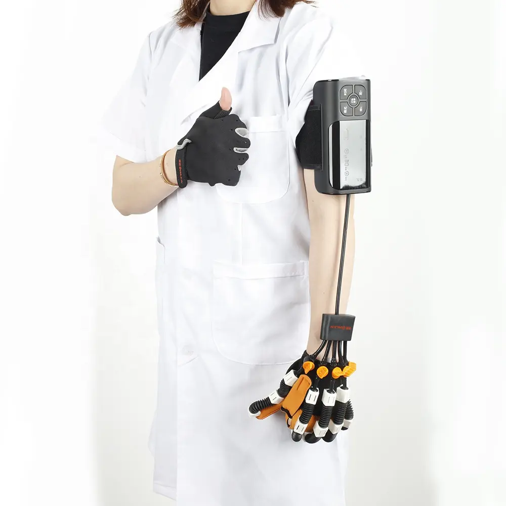 휴대용 치기 재활 장비 손 압축 공기를 넣은 로봇 Trainer 사에 의해 강화되는 치기 환자를 위한 로봇식 원조된 장치