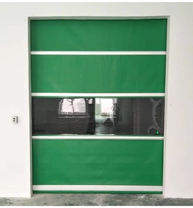 Porte à enroulement rapide à détection automatique, porte électrique à <span class=keywords><strong>action</strong></span> rapide, porte à enroulement rapide en PVC, porte à grande vitesse - Product Image 2