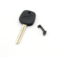 Coque de remplacement pour clé de voiture Slip Chip, étui de clé de voiture de haute qualité, clé de voiture vierge avec logo séparé