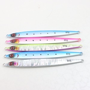 80g <span class=keywords><strong>di</strong></span> Sardine Slider Jigging esca Uv rivestimento in metallo lungo <span class=keywords><strong>Cast</strong></span> Jig pesca pesca in mare Jigs - Product Image 4