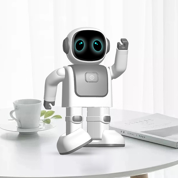 Topjoy Intelligent Dancing Educational Robot Programmable Smart Robot with Built-in Speaker and Lighting AI Chatgpt