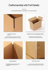 Boîtes d'expédition en <span class=keywords><strong>carton</strong></span> ondulé recyclable, <span class=keywords><strong>carton</strong></span> brun, boîtes en <span class=keywords><strong>carton</strong></span>, papier ondulé BC, <span class=keywords><strong>emballage</strong></span> - Product Image 4