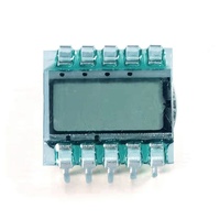 Mini Pantalla LCD de 3 Dígitos, Módulo de Forma y Tamaño Personalizados con Pines para Panel de Control, Termómetro, Indicador de Batería