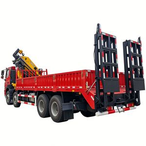 Grue à flèche articulée 28 tonnes montée sur camion, grue à bras pliant montée sur camion 8x4 avec échelle arrière à vendre - Product Image 5