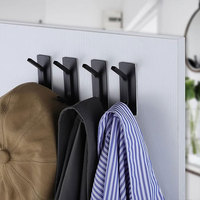 Küchenutensilien-Haken Wandmontierter Klebehaken für Töpfe und Pfannen Aufbewahrungshalter