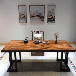 Tavolo da pranzo in legno massello di noce mobili di dimensioni personalizzate