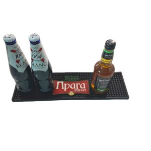 Custom Logo <b>Silicone</b> PVC Bar <b>Mat</b> Rubber Spill Pad Pub Runner Beer Rail <b>Mat</b> Drip Tray Non Slip Coaster Placemat Bartender Pad - Product Image 4