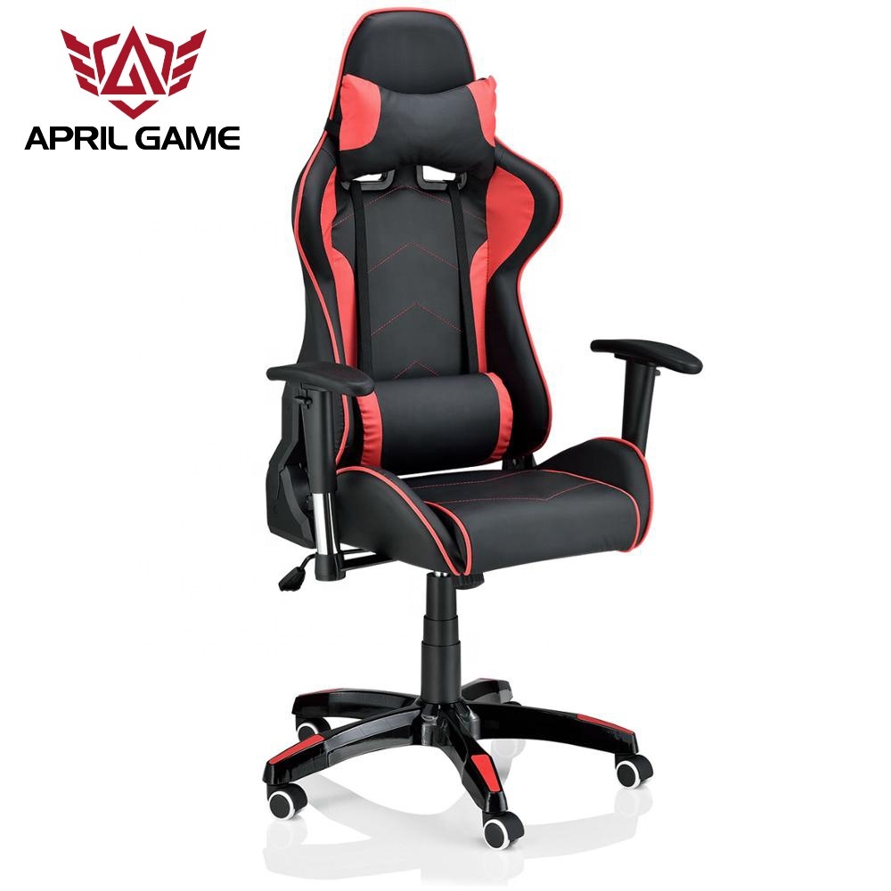 China custom adjustable racing 180 degree reclining padded leather chairs set
