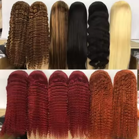 Pelucas de encaje frontal HD lisas como hueso, base de seda vietnamita, densidad 250, 40 pulgadas, 13x6 13x4, cabello Remy, transparente, sin pegamento, listas para usar