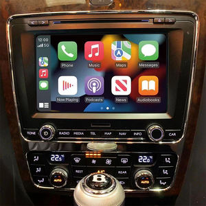 Interface vidéo multimédia sans fil AZTON Factory Radio Upgrade pour Apple CarPlay et Android Auto pour Bentley Continental Flying Spur - Product Image 1