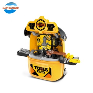 DADI OEM & ODM 3 в 1 детская пластиковая тележка, чемодан, игрушки, инструмент, комплект для ролевых игр, мастерская, игрушки, ящик для инструментов, игрушка - Product Image 2