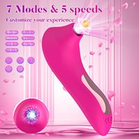 Großhandel 7-Frequenz Starker Saugender Klitoris-Stimulator Nippel-Sexspielzeug für Frauen Masturbations-Vibratoren