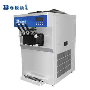 One Flavor Frozen Yogurt Making Machine Soft Serve Ice Cream Machine Double Soft Ice Cream Serve Machine