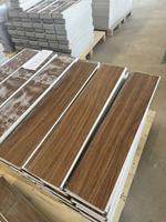 Promotion à bas prix : Dalles de revêtement de sol SPC à grain de bois, vinyle rigide, PVC, imperméables et résistantes aux rayures pour appartement