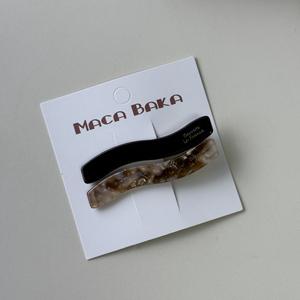 กิ๊บติดผมทรงเป็ดแบบเกาหลีใหม่ สไตล์หวาน วัสดุอะซิเตท ดีไซน์เวฟ  ชุดกิ๊บติดผมไร้รอยต่อสำหรับเด็กผู้หญิง - Product Image 6