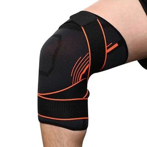 Genouillère de compression avec sangles réglables en nylon et logo personnalisé - Product Image 4