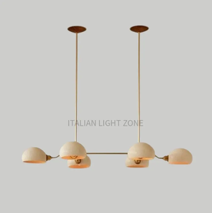 Lustre design moderne du milieu du siècle en laiton, luminaire suspendu pour salle à manger, élégant luminaire pour la maison - Product Image 5
