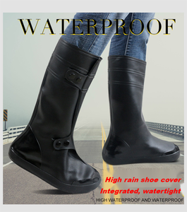Couvre-chaussures imperméables en Silicone pour bottes de pluie 2022, couvre-chaussures antidérapants et résistants à l'eau, couvre-chaussures de pluie en caoutchouc de Silicone - Product Image 3