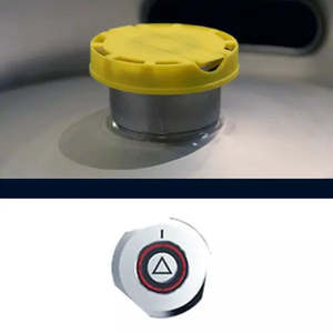 Tappo di chiusura in plastica bianca per barile - Product Image 3