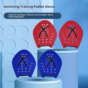 Pagaie en silicone durable transfrontalière à paumes pour l'entraînement de natation des hommes, femmes et adultes – Fournitures essentielles pour la natation – Vente en gros - Product Image 5
