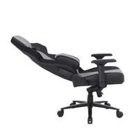 Silla Gamer de Cuero PU Premium Personalizable, Moderna, Ajustable, de Lujo, con Refrigeración para PC, para Sala de Juegos JR