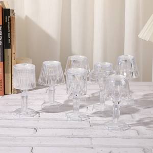 Petite Lampe LED de Table Style Ins Jianbian Lumière Chaude Veilleuse Lumineuse Numérique Tour Eiffel Décorative de Chevet pour Noël - Product Image 4