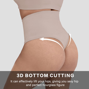 High Waist Thong Shaper Girdle T-Back Sexy Control Panties Tummy Tuck <strong>Seamless</strong> <strong>Underwear</strong> <strong>Women</strong> Butt Lifter Body Shapewear - Product Image 2