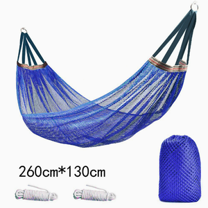 <span class=keywords><strong>Hamaca</strong></span> Portátil Ligera y Compacta Yun Popular para 1 Persona, <span class=keywords><strong>Hamaca</strong></span> de Malla de Seda de Hielo para Exteriores, Anti-vuelco, para Camping, Senderismo y Viajes - Product Image 1