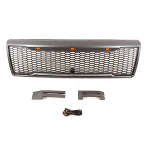 LUMA Accessories Truck Parts <strong>Black</strong> ABS Plastic Car Bumper <strong>Grill</strong> Fit for 1992-1996 <strong>Ford</strong> F150