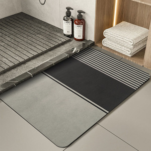 Tapis <span class=keywords><strong>de</strong></span> <span class=keywords><strong>Bain</strong></span> <span class=keywords><strong>de</strong></span> Luxe en Gros, Absorbant l'Eau, Minimaliste, Séchage Rapide, Tapis <span class=keywords><strong>de</strong></span> Sol <span class=keywords><strong>Antidérapant</strong></span> en Diatomite pour Entrée <span class=keywords><strong>de</strong></span> Maison - Product Image 4