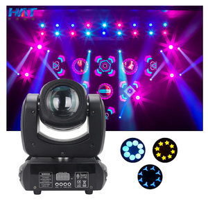 <span class=keywords><strong>Lyre</strong></span> 120W LED Mini Sharpy Beam Moving Head RGBW DMX, équipement d'éclairage de scène pour KTV, DJ, discothèque, Gobo RGBW, couleur blanche, contrôle DMX512 - Product Image 2