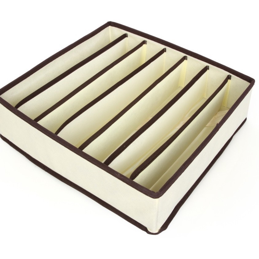 Beige, 7-square grid (32*32*10cm)