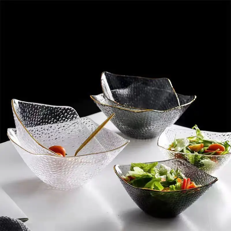 Hot vendendo vidro misturando tigela conjunto alta qualidade Glass Bowl