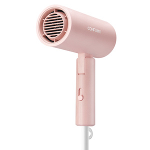 CONFU Haartrockner Föhn mit Diffusor-Bürste für Frauen mit dickem Haar, Ionen-Haartrockner, klappbarer Griff (Babyrosa) - Product Image 3