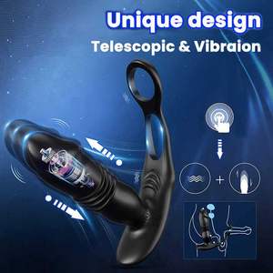3 in 1 maschio vibrante prostatico massaggiatore Wireless telecomando APP masturbatore G-Spot Sex Toys Plug anale vibratore per uomo - Product Image 2