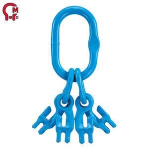 Assemblaggio di maglie di collegamento HLM ad alta resistenza, maglia forgiata in acciaio legato G80 per fune e paranco, personalizzabile e confezionata in blocco - Product Image 6
