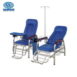BHC003S hastane uzanmış cep diyaliz kan transfüzyon Recliner IV infüzyon sandalye - Product Image 3