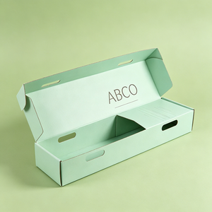 Scatola per Fiori Rettangolare Personalizzata, Riciclabile, Biodegradabile, Ecologica, con Laminazione Opaca, Rivestimento in Spugna, Cartone Grigio per Imballaggio e Spedizione - Product Image 4