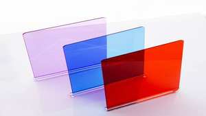 Lastre Acriliche Estruse Colorate di Alta Qualità, Trasparenti, 1,5 mm, 4x6 Piedi - Product Image 2