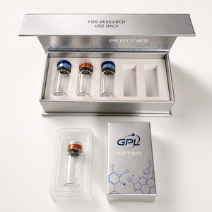 Emballage personnalisé <span class=keywords><strong>de</strong></span> flacon <span class=keywords><strong>de</strong></span> peptides <span class=keywords><strong>de</strong></span> luxe avec logo, fermeture magnétique, boîte en carton rigide pour l'emballage <span class=keywords><strong>de</strong></span> flacons <span class=keywords><strong>de</strong></span> peptides - Product Image 4