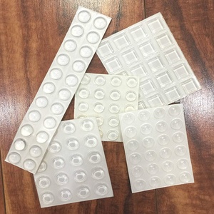Tampons adhésifs en caoutchouc transparent pour tiroirs et portes <span class=keywords><strong>de</strong></span> placard <span class=keywords><strong>à</strong></span> fermeture douce, amortisseurs <span class=keywords><strong>de</strong></span> bruit, autocollants - Product Image 6