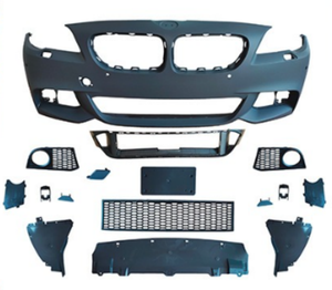 Parachoques de coche para <span class=keywords><strong>BMW</strong></span> 5 Series F10 F18 actualización M5 <span class=keywords><strong>520</strong></span> 525 530L kit de carrocería parachoques delantero parachoques trasero faldones laterales guardabarros 2011-2017 - Product Image 1