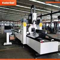 Machine de découpe laser à fibre de type portique 6016JY avec servomoteur Delta pour tubes métalliques, refroidissement par eau, logiciel de contrôle CNC Cypcut AI BMP