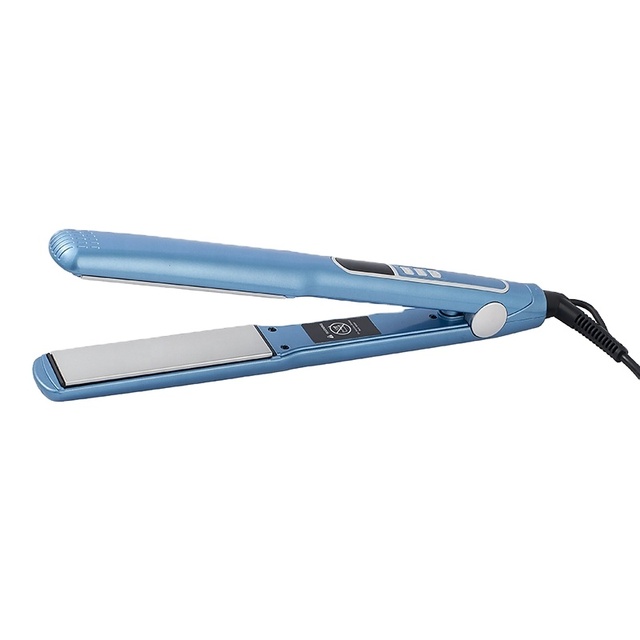 Wholesale Custom Professional Hair Flat Iron Household Hair Curler and Hair Straightener with LED Display