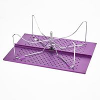 Table pliante multifonctionnelle portative moderne en alliage d'aluminium de petits meubles de salle à manger de camping pour l'usage de parc et d'hôtel