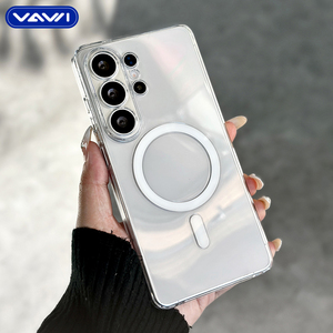 Funda Transparente Magnética de Alta Transparencia VAWI C034 para Samsung S26 Ultra Plus, Diseño Anti-amarilleo - Product Image 1