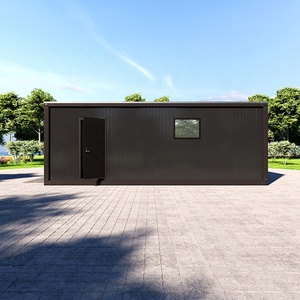 20 40 Pieds Détachable Préfabriqué Conteneur <span class=keywords><strong>Garage</strong></span> Mobile Préfabriqué 4*7.5m Chambre Simple Flattop Flat Pack House - Product Image 2