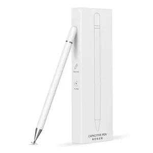 Caneta stylus capacitiva de alta sensibilidade com rejeição de palma do caneta, caneta universal com tela sensível ao toque para almofada