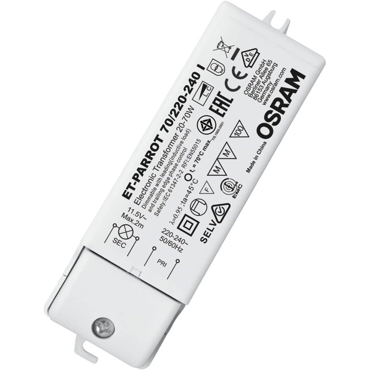 Для ET-PARROT Osram 70/220-240 I электронный балластный осветительный трансформатор для галогенных ламп